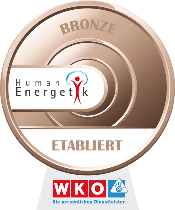 Gütesiegel Humanenergetik der WKO in Bronze – etabliert